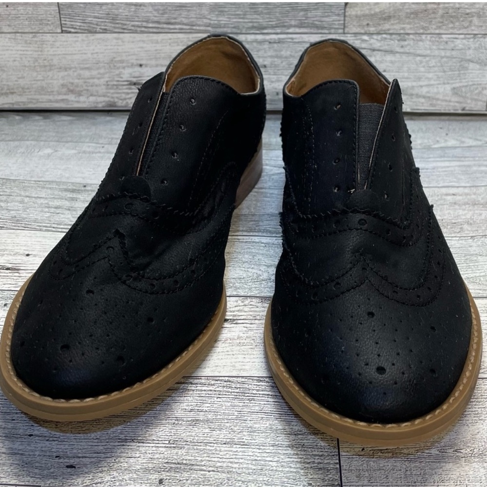 Melrose and market laceless wingtip Oxford womens